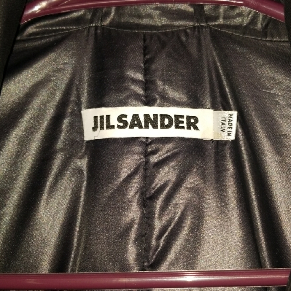 Jil sander puffer long coat